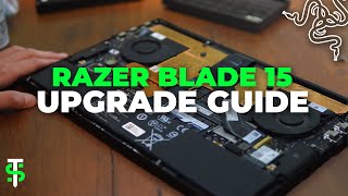 Razer Blade 15 Upgrade Guide RAM SSD Replace Battery [upl. by Aikem]