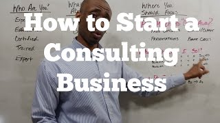 How to Start A Consulting Business [upl. by Novehs]