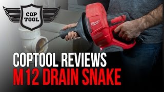 Field Test Milwaukee M12 Cordless Drain Snake Review 257121 with SewerQuest [upl. by Osrock]