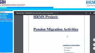 State Bank of India Staff HRMS Portal [upl. by Duvall941]