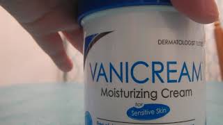 Vanicream Moisturizing Skin Cream sensitive skin fragrance free REVIEW [upl. by Vicky]