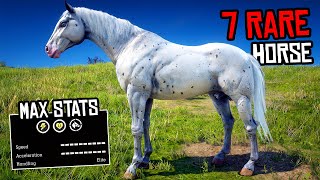 7 Rare Horse Locations  Red Dead Redemption 2 [upl. by Elleimac235]