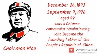 Mao Zedong biography in 5 minutes  mini bio  mini history [upl. by Leno]