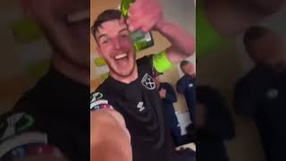 West Ham Players Do The “Bowen’s On Fire” Chant 😭😭 [upl. by Ingham]