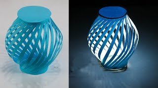 How to Make a Paper Lamp Shade Easily [upl. by Sweeney]