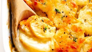 Scalloped Potatoes Recipe [upl. by Yalcrab622]