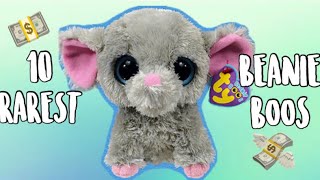 Top 10 RAREST Beanie Boos [upl. by Leoy]