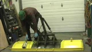 Flushing Meyer Snow Plow Power Angle Rams  Part 1 [upl. by Higbee]