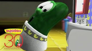 VeggieTales  The Hairbrush Song  Silly Songs With Larry Compilation  Videos For Kids [upl. by Sucramd]