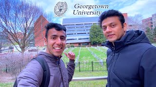 Inside the Rich Life of Indian Students in Georgetown University [upl. by Sulrac699]