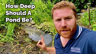 How Deep Should Your POND Be [upl. by Linis]