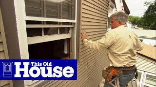 How to Fix Leaky Siding  This Old House [upl. by Yt12]