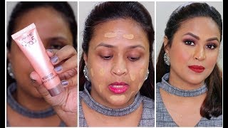 Lakme 9To5 Weightless Mousse Foundation Review Demo Wear Test [upl. by Hijoung]