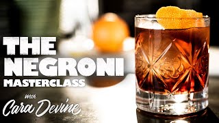 How to make The Negroni cocktail  Masterclass [upl. by Greg467]