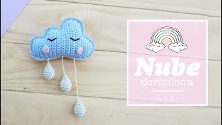 Nube dormilona amigurumi tutorial [upl. by Novled456]