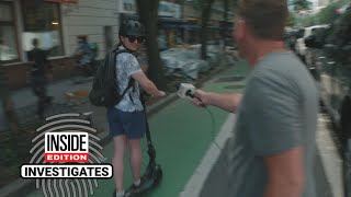 Electric Scooters Are Crashing Into People and Cars [upl. by Orin]