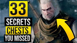 Witcher 3 All 33 Hidden Treasure Chest Locations You May Have Missed in White Orchard [upl. by Cain40]