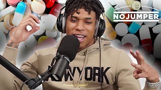 NLE Choppa on Personal Drug Use If Theres an Epidemic with Young Kids [upl. by Yasdnil554]