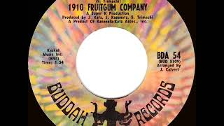 1968 HITS ARCHIVE 1 2 3 Red Light  1910 Fruitgum Company mono 45 [upl. by Aimit913]