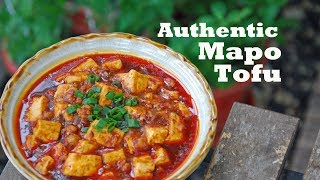 How to Make Authentic Chinese Mapo Tofu 麻婆豆腐 [upl. by Allegra]