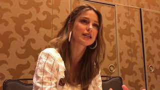 Melissa Benoist  Supergirl  SDCC 2018 [upl. by Nawram]