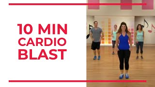 10 Minute CARDIO BLAST  At Home Workouts [upl. by Guillermo]