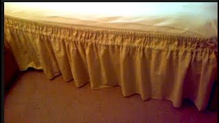 DIY Bed Skirt Tutorial  MATV [upl. by Mary]