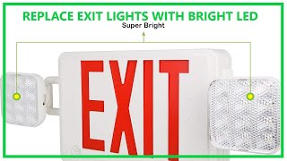 Replace Emergency Exit Signs and Lights [upl. by Ttesil663]