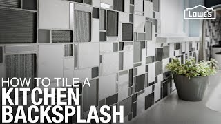 How to Tile a Kitchen Backsplash [upl. by Elleivad]