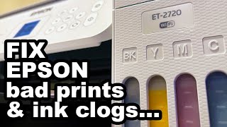 EPSON Ecotank Sublimation Printer Problems amp Fixes [upl. by Ferdinanda]