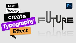 Typography Effect  Photoshop Tutorial [upl. by Jaela]