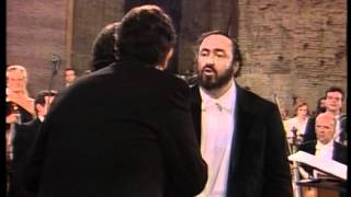 quotO Sole Mioquot Pavarotti Carreras Domingo  Rome 1990  DVD quality [upl. by Mosley850]