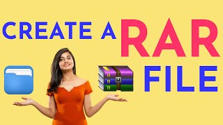 How To Create RAR File  HOW to Create Winrar or Winzip Easy Method [upl. by Gayel99]