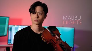 Malibu Nights  LANY  Violin cover by Daniel Jang [upl. by Ellehcyt]