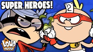 The Loud House Super Hero Compilation  The Loud House [upl. by Gaddi494]