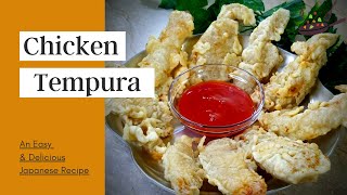 Chicken Tempura  An Easy Japanese Dish  Ayeshas Zest [upl. by Alburg86]