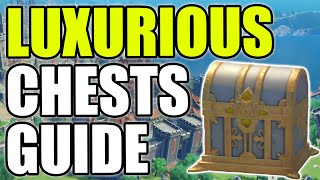 All Luxurious Chests Locations Guide Monstadt  GENSHIN IMPACT [upl. by Acina]