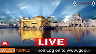 LIVE GOLDEN TEMPLE Shri Harmandir Sahib Gurbani Kirtan 24x7 [upl. by Alithea688]