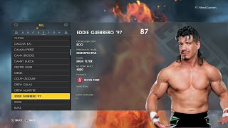 WWE 2K22  Full Roster amp All Unlockables [upl. by Aicetel438]