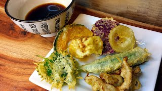 Homemade Easy Mixed Vegetable Tempura Recipe [upl. by Marcellina]