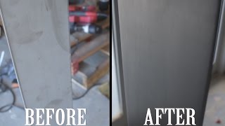 Brushed Stainless Steel Look  Tutorial [upl. by Atiuqat]