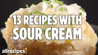 13 Recipes With Sour Cream  Allrecipes [upl. by Nairdna]