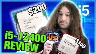 AMD Defeat Intel i512400 CPU Review amp Benchmarks vs Ryzen [upl. by Randi521]