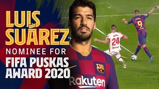 ⚽ LUIS SUÁREZs goal vs Mallorca FIFA Puskas Award 2020 Nomination [upl. by Ochs]