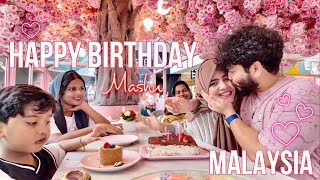 ഈ HEAVENLY LIFE തന്നത് സോനു ആണ് 🥰 MASHU’s BIRTHDAY IN ELampN LONDON CAFE 🥳🤩  PAVILLION MALAYSIA 🇲🇾😍 [upl. by Tulley]