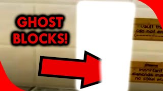 How to make GHOST BLOCKS in MINECRAFT 2021 116 [upl. by Thanasi]