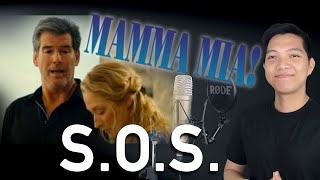 SOS Sam Part Only  Karaoke  Mamma Mia [upl. by Nyloc]