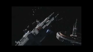 The Expanse Rocinante Attacks the Spin Station clean cut [upl. by Emarej216]