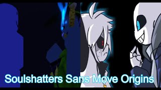 Roblox Soulshatters Sans Move Origins [upl. by Macri604]