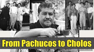 From Pachucos to Cholos Luis J Rodriguez Part 1 [upl. by Yarrum]